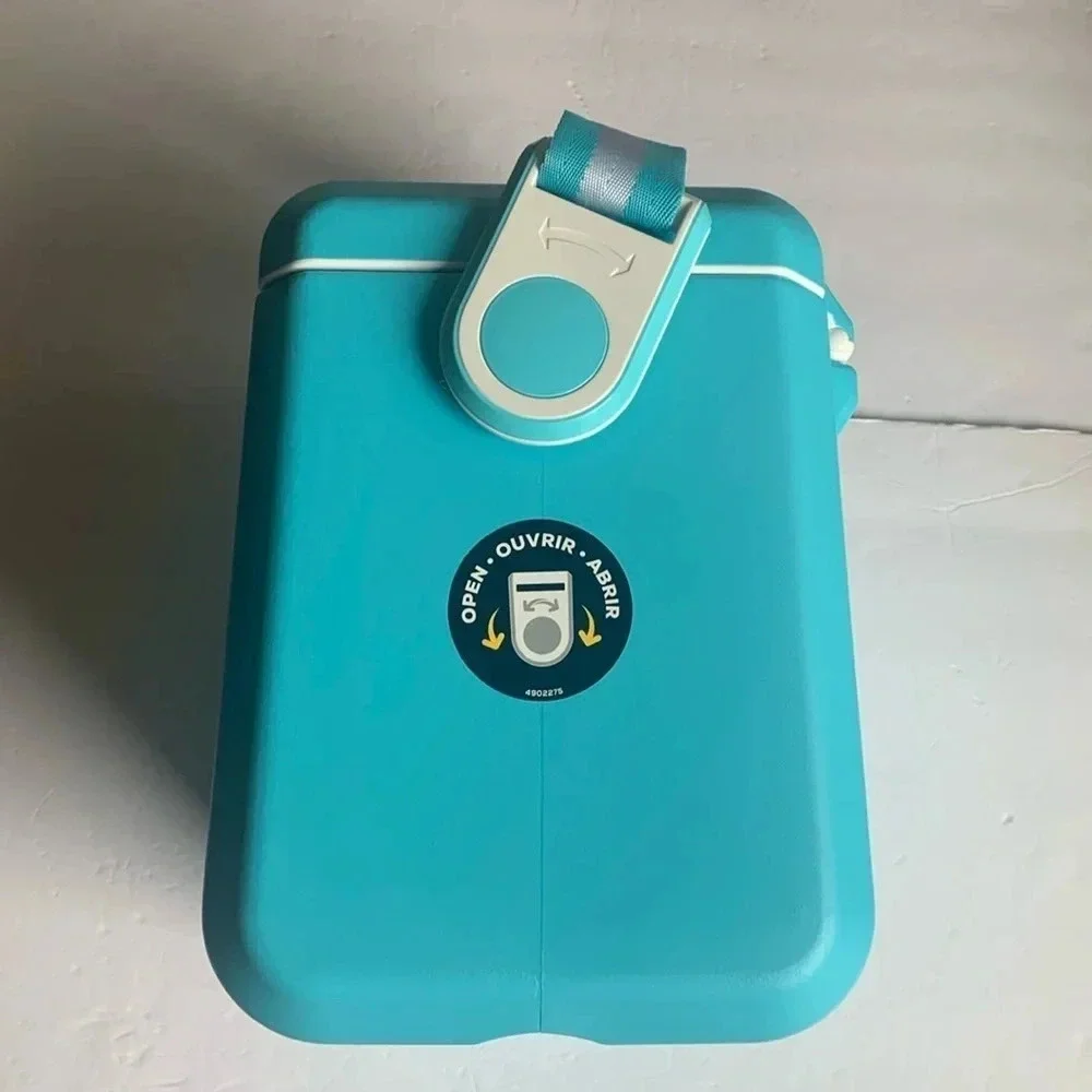 Igloo 11 Qt Tag Along Crossbody Cooler Turquoise New